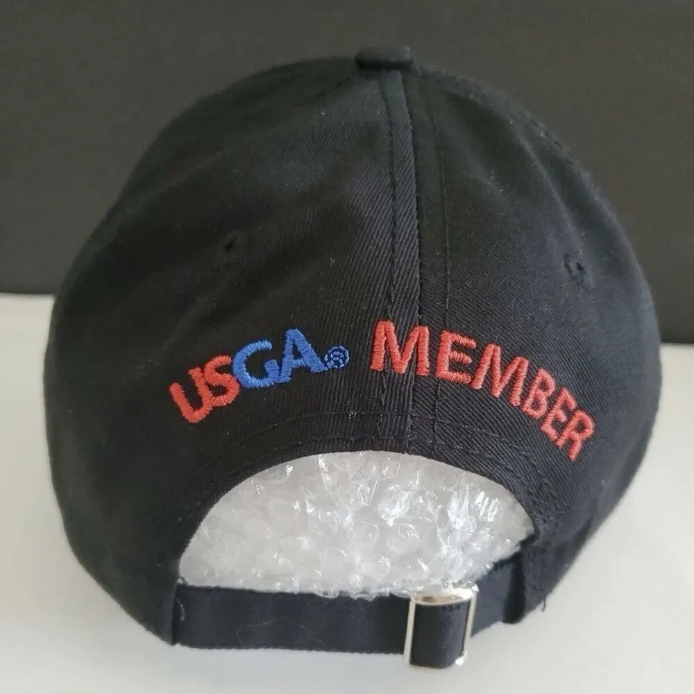U.S. OPEN CHAMPIONSHIPS 2014 PINEHURST NO.2 USGA BLACK ADJUSTABLE HAT CAP